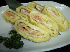 料理メニュー写真 明太子玉子焼き