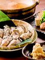 新鮮牡蠣の生姜鍋一人前1680円