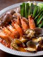 海老と蛸の海鮮チゲ鍋一人前1180円