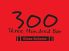 300Bar スリーハンドレッドバー 銀座8丁目店 300バーのロゴ