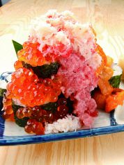 【魚萬】名物　こぼれ寿司
