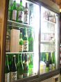日本酒・果実酒は－１℃で管理しております
