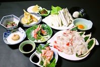 たらば蟹すき焼き『室蘭』