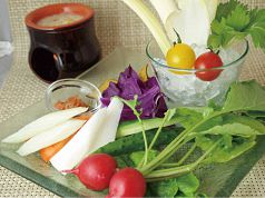料理メニュー写真&nbsp;新鮮野菜のバーニャカウダ