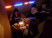 ハート型のケーキで誕生日会☆