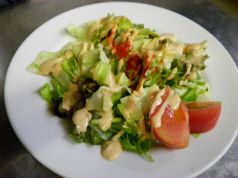 料理メニュー写真 シンプルグリーンサラダ