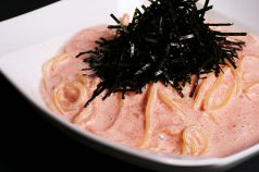 料理メニュー写真 博多明太子の和風スパゲッティー