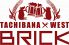 ブリック TACHIBANA×WEST BRICKのロゴ
