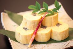 料理メニュー写真 すっぽんコラーゲン出し巻き