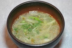 料理メニュー写真&nbsp;牛すじスープ