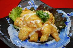 料理メニュー写真 エビチリマヨマヨ