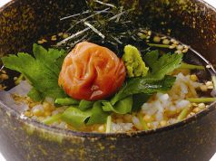 料理メニュー写真&nbsp;味立て鰹だしのお茶漬け