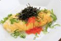料理メニュー写真&nbsp;北海道産　生ウニたっぷりのふわふわオムレツ