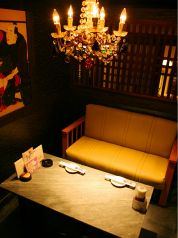 シャンデリア個室