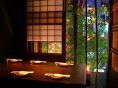 夜景を眺める個室