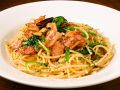 料理メニュー写真&nbsp;ベーコンとほうれん草のペペロン・チーノ