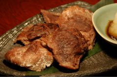 料理メニュー写真&nbsp;マグロホホ肉塩焼き