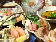 料理メニュー写真&nbsp;先付け/前菜/お造り/焼物/煮物/揚物/酢の物/食事