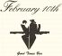 フェブラリー10th February 10th 東池袋のロゴ