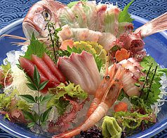 料理メニュー写真 鮮魚刺盛(3~4人前)
