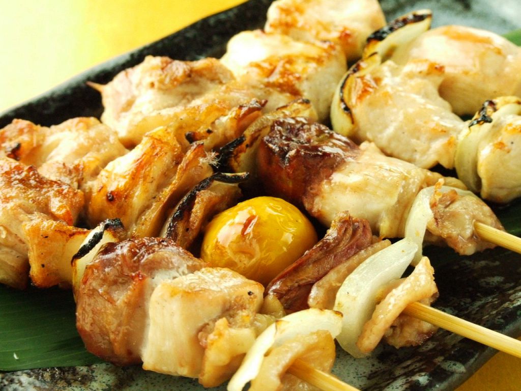 名物!!美唄のもつ串、せい串は、ビールにピッタリの絶品メニュー♪