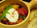 料理メニュー写真&nbsp;南仏野菜のラタトゥイユ　～温泉卵添え～