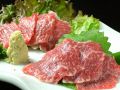 料理メニュー写真&nbsp;熊本産馬刺盛り合わせ