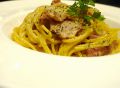 料理メニュー写真&nbsp;熟成ベーコンのカルボナーラ