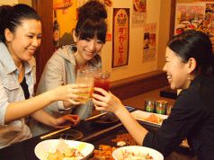 【女子会】バースデー利用も多いです。