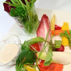 料理メニュー写真&nbsp;新鮮野菜のバーニャカウダ