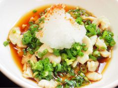 料理メニュー写真&nbsp;クリームコロッケ・春巻き(3本)・トリ皮ポン酢・揚げタコ(6個)・冷やっこ・チヂミ