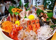 料理メニュー写真&nbsp;豪華!刺身盛り合わせ
