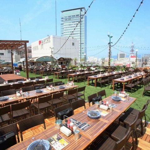 静岡パルシェ ビアガーデン>