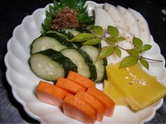 料理メニュー写真&nbsp;漬物盛合せ