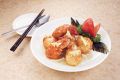 料理メニュー写真&nbsp;伊勢海老のチリソース／伊勢海老の生姜葱炒め