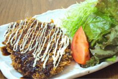 料理メニュー写真&nbsp;肉屋のメンチカツ定食