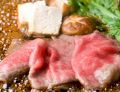 料理メニュー写真&nbsp;★すきやき上特選牛コース（黒毛和牛モモ）