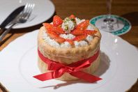 誕生日には特製ドルチェ☆