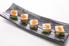 料理メニュー写真&nbsp;味噌漬け豆富の炭火焼き