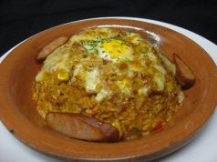 料理メニュー写真&nbsp;玉落ちチーズメキシカンライス