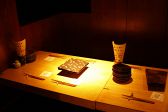 8名様のご利用も可能な2Fの個室席