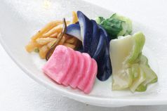 料理メニュー写真&nbsp;浅漬け五種盛り合わせ