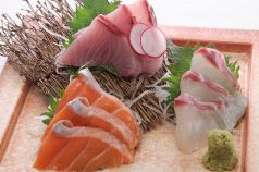 料理メニュー写真&nbsp;鮮魚三種盛り