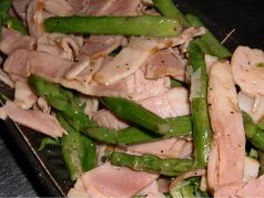 料理メニュー写真&nbsp;アスパラとベーコンのバター炒め
