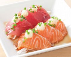 料理メニュー写真&nbsp;■サーモンと鮪の和風カルパッチョ