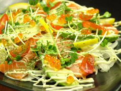 料理メニュー写真&nbsp;サーモンカルパッチョ