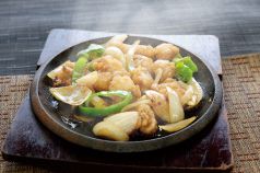 料理メニュー写真 牛もつスタミナ炒め