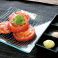 料理メニュー写真 冷やしトマト2種の岩塩で