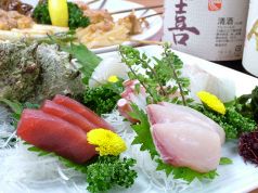 料理メニュー写真 お刺身3点盛り合わせ