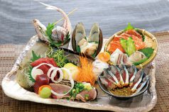料理メニュー写真 大漁お刺身五点盛り合わせ